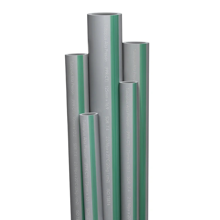 Tubo Plus 160 mm Rotoplas Tubo Tuboplus Alta Presión — vista frontal