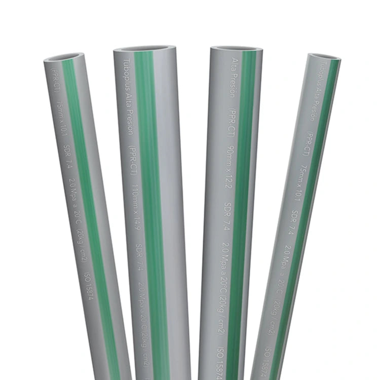 Tubo Plus 160 mm Rotoplas Tubo Tuboplus Alta Presión — vista lateral