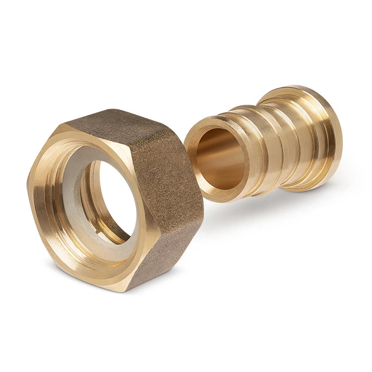 Tubo Plus 16 mm Rotoplas Racor Movil Latón x 1/2" Npt Tuboplus Ultraflex — vista frontal
