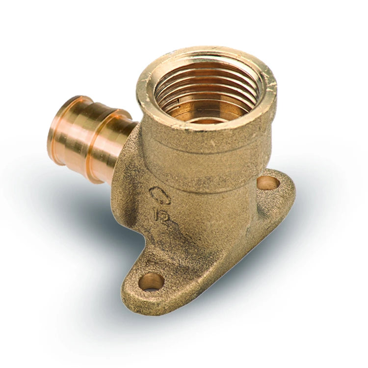 Codo 20 mm Rotoplas Terminal Latón x 1/2" Npt Tuboplus Ultraflex — vista frontal