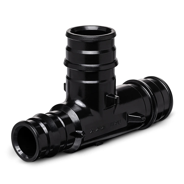 Tee 32 mm Rotoplas Reducida PPSU x x Tuboplus Ultraflex — vista frontal