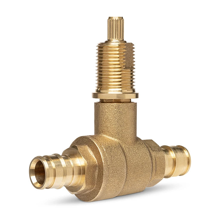 Tubo Plus 16 mm Rotoplas Cuerpo Llave De Bola Recta Latón Tuboplus Ultraflex — vista frontal