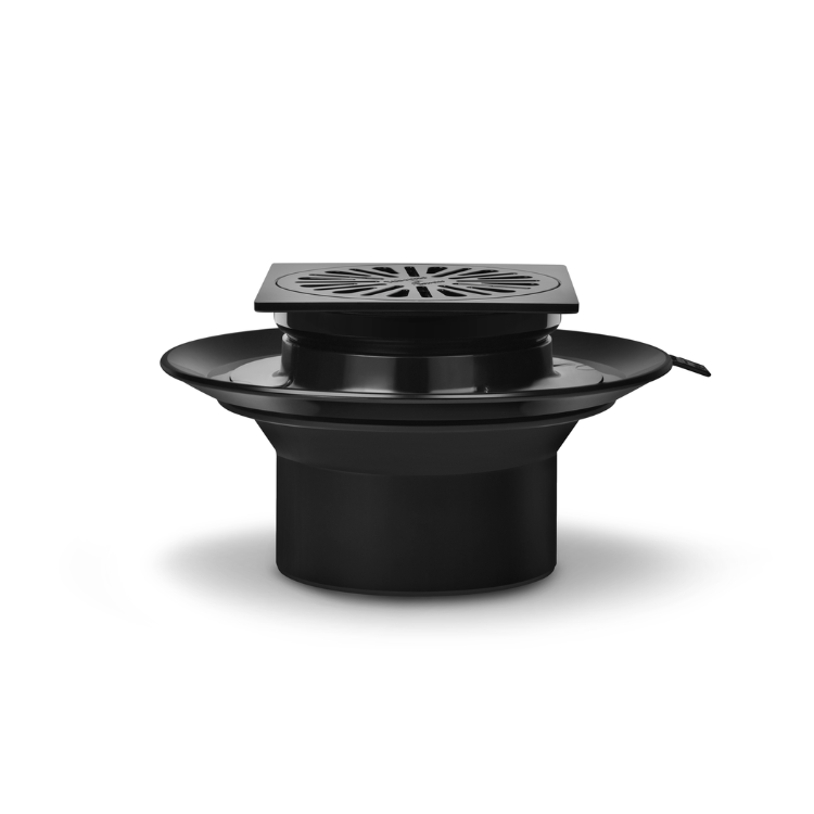 Coladera Rotoplas de patio — vista superior