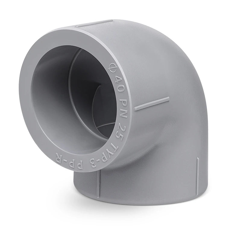 Codo 63 mm Rotoplas 90° Tuboplus Agua Helada — vista frontal