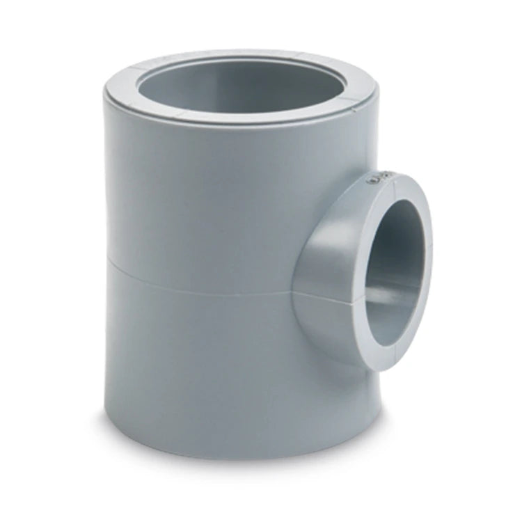 Tee 50 mm Rotoplas Reducida x x Tuboplus Agua Helada — vista frontal