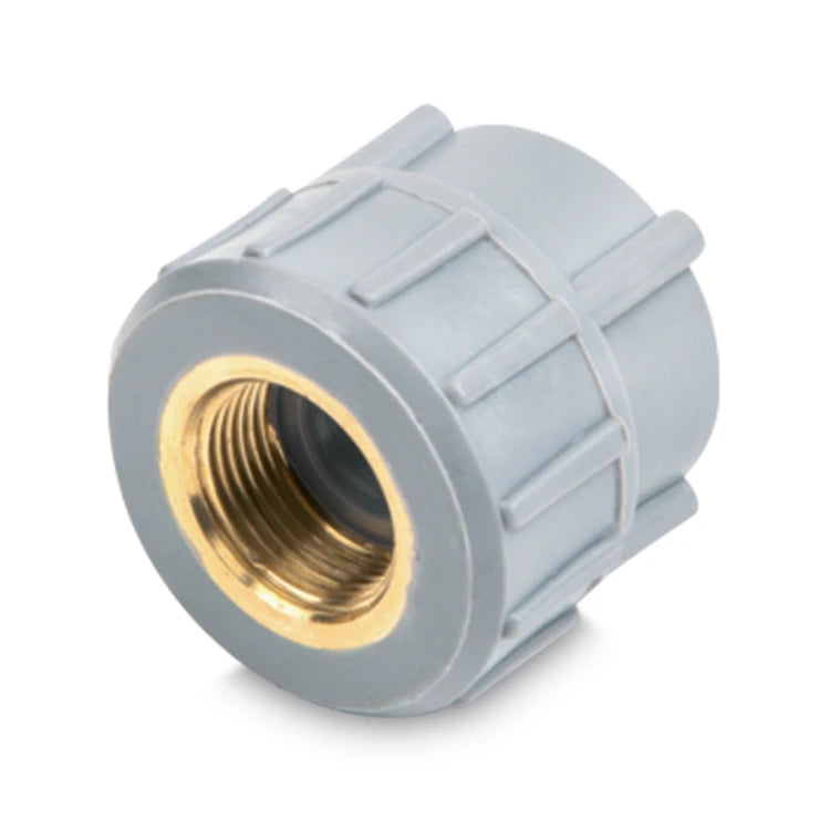 Tubo Plus 25 mm Rotoplas Conector Rosca Hembra a 3/4" Npt Tuboplus Agua Helada — vista frontal