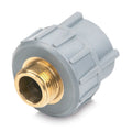 Tubo Plus 32 mm Rotoplas Conector Rosca Macho a 3/4" Npt Tuboplus Agua Helada — vista frontal