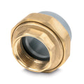 Tubo Plus 32 mm Rotoplas Tuerca Unión Rosca Hembra a 1" Npt Tuboplus Agua Helada — vista frontal