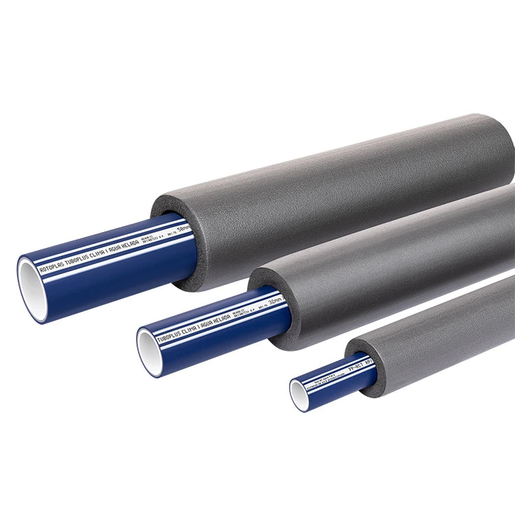 Tubo Plus 63 mm Rotoplas Aislante Termico x x 2 m Tuboplus Agua Helada — vista lateral