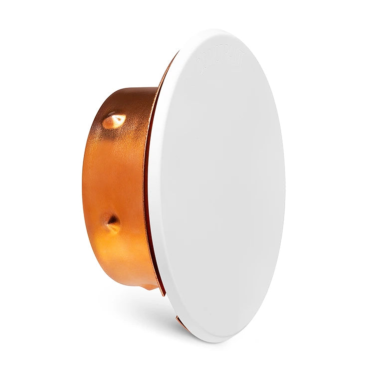 Tapa Rotoplas Blanca Rociador Pendent Oculto Respuesta Rápida 1/2" Tuboplus Contraincendios — vista frontal