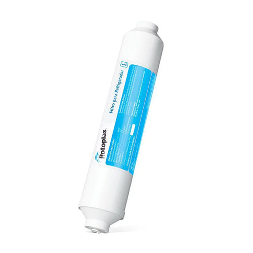 Bebbia Rotoplas Cartucho de repuesto de filtro para refrigerador de 1 año para purificador de Ósmosis Inversa — vista frontal