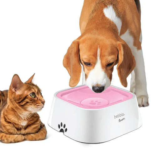 Accesorio Mascotas Rotoplas Plato para mascotas color rosa — vista lateral