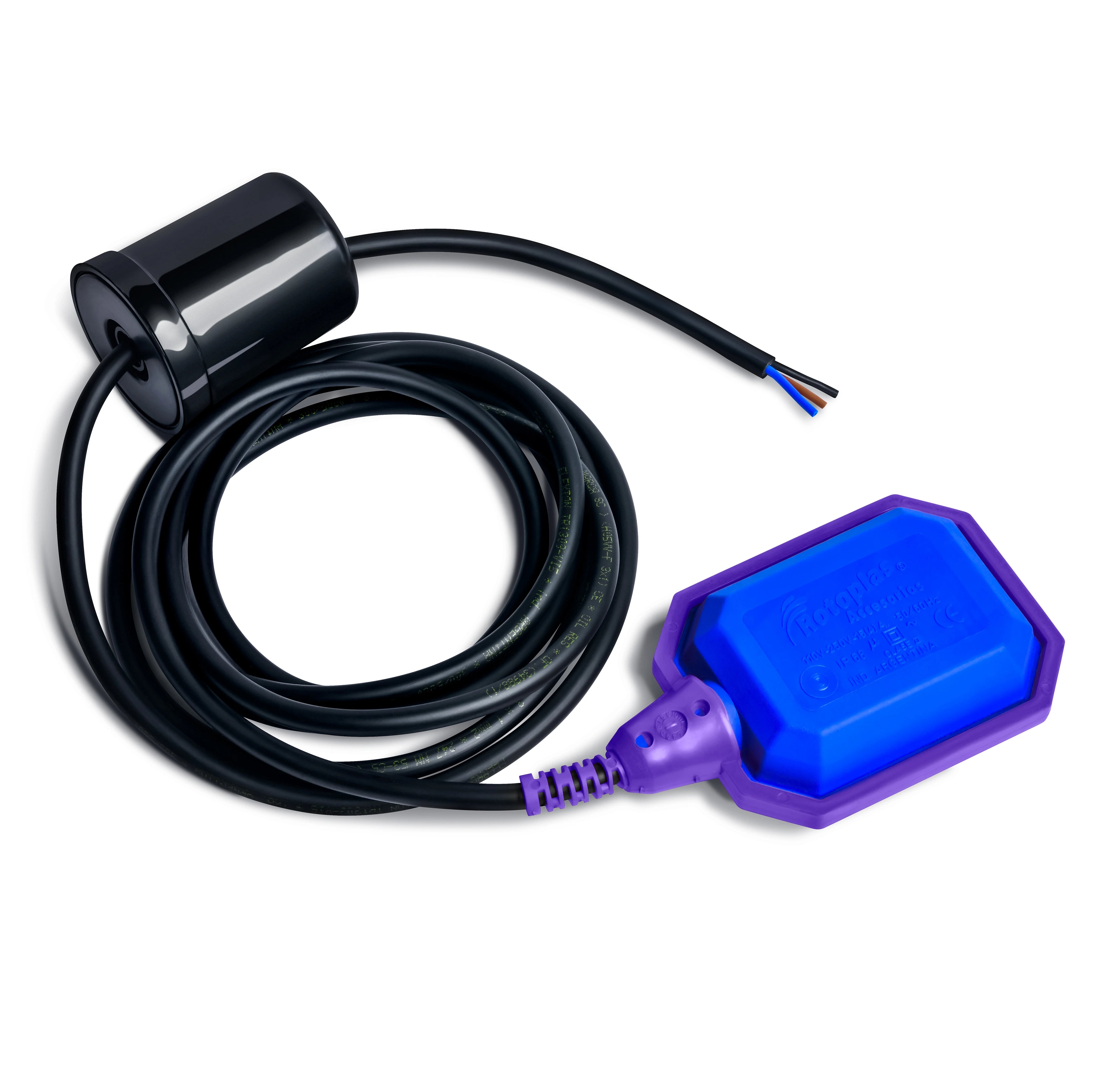Electronivel 3 metros Rotoplas Alta Potencial — vista superior