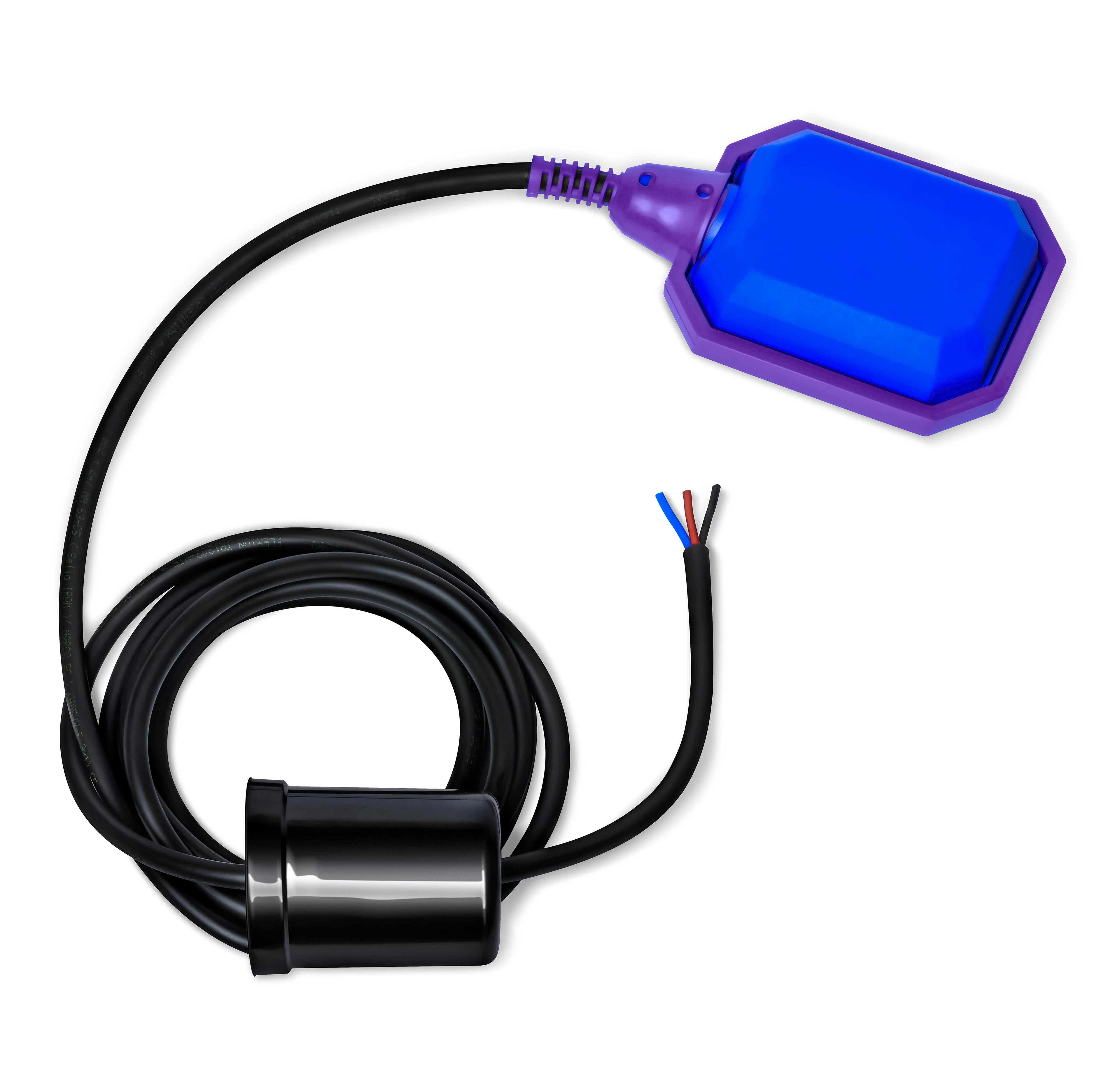 Electronivel 3 metros Rotoplas Alta Potencial — detalle de conexiones