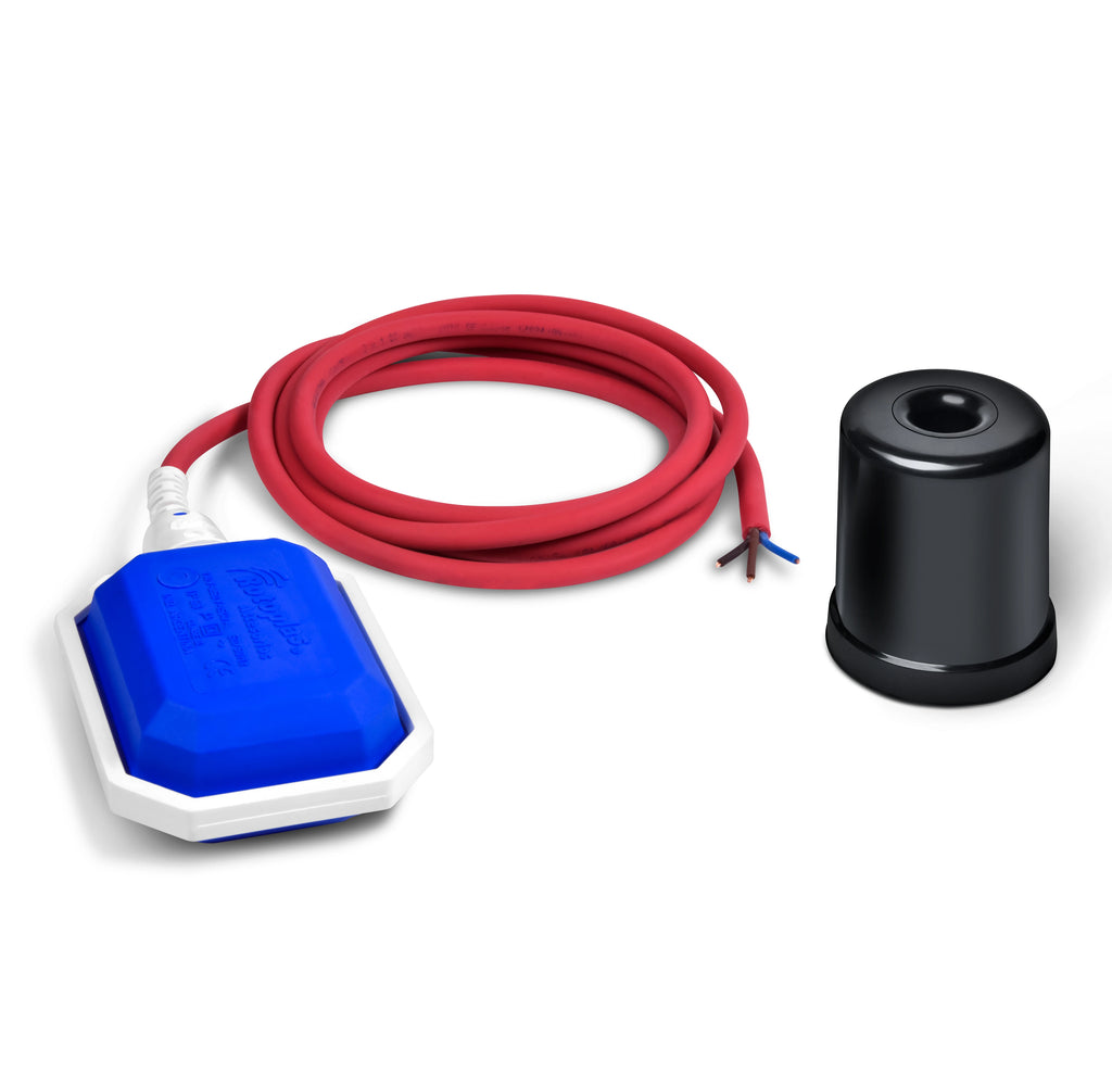 Electronivel 2 metros Rotoplas Agua Dura — vista lateral