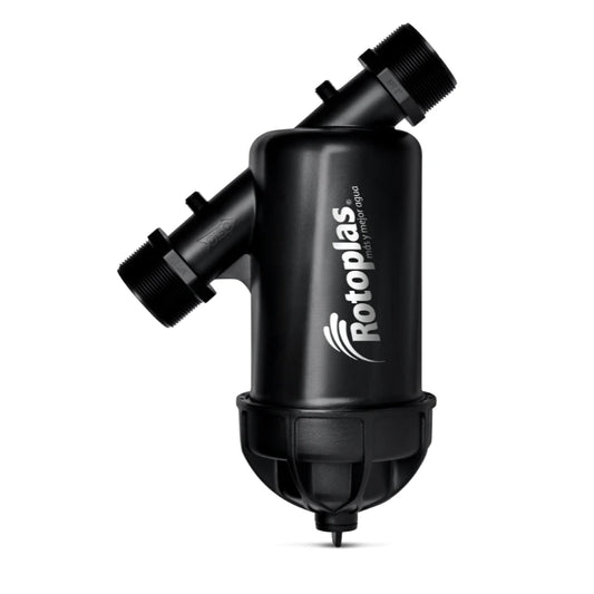 Filtro Rotoplas de discos lavable super jumbo 2" — vista frontal