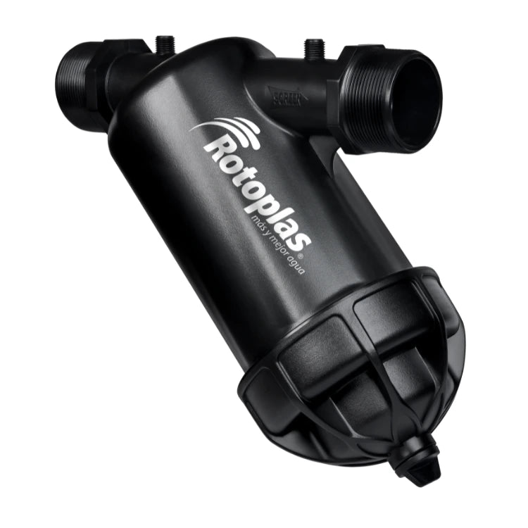 Filtro Rotoplas de discos lavable super jumbo 2" — vista trasera