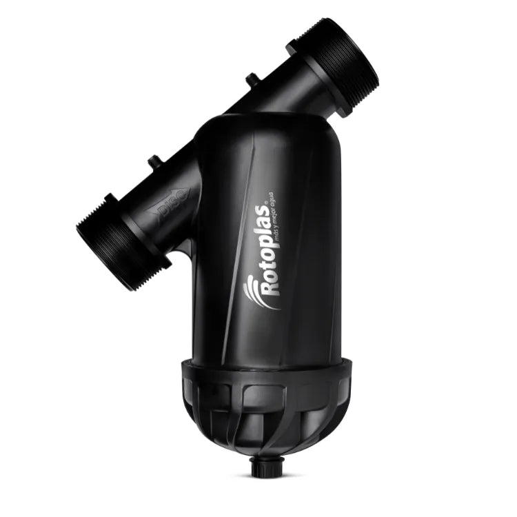 Filtro Rotoplas de discos lavable super jumbo 3" — vista frontal