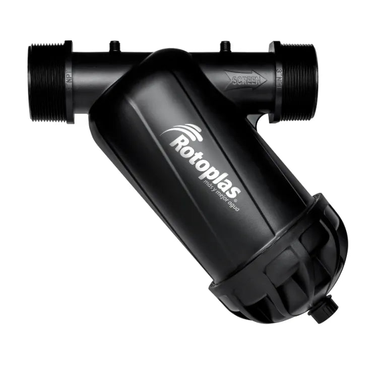 Filtro Rotoplas de discos lavable super jumbo 3" — vista trasera
