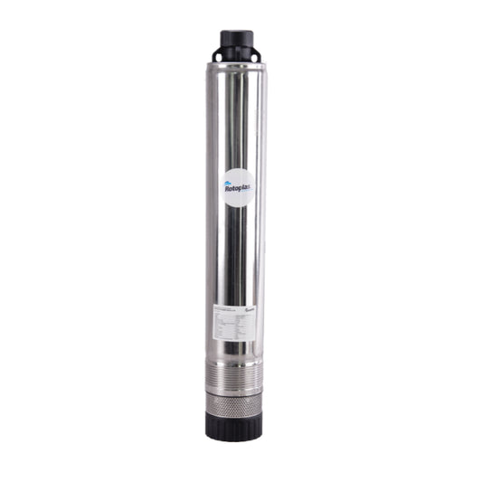 Bomba 1/2 HP Rotoplas sumergible para cisterna — vista frontal