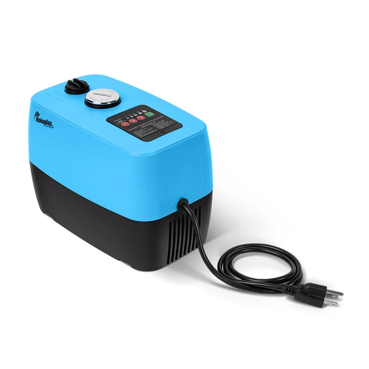 Bomba 1/4 HP Rotoplas Inteligente — vista trasera
