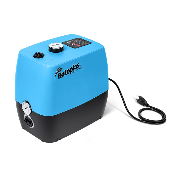 Bomba 1.2 HP Rotoplas Inteligente — vista superior