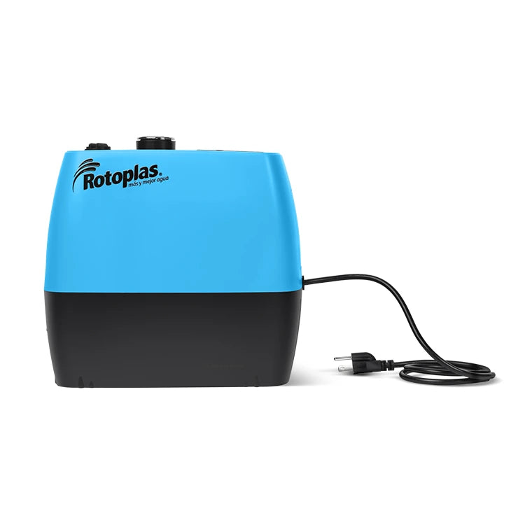 Bomba 1.2 HP Rotoplas Inteligente — detalle de tapa