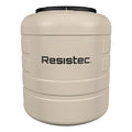 Tinaco 450 litros Rotoplas Resistec color beige — vista frontal