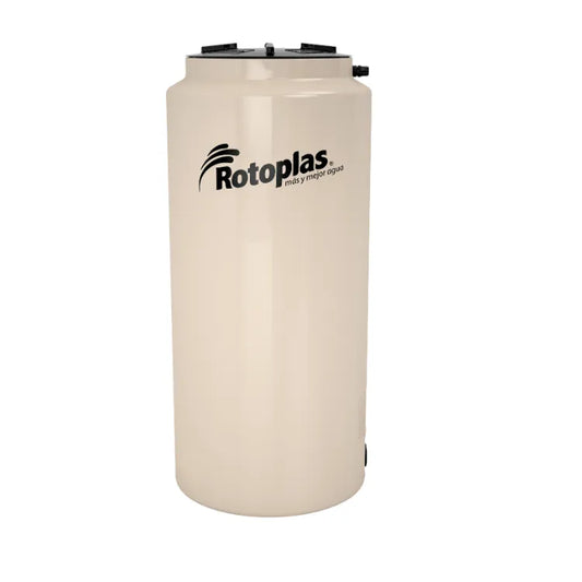 Tinaco 1,000 litros Rotoplas Vertical 2 accesorios — vista frontal