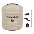 Tinaco 1,100 litros Rotoplas Resistec con Multiconector y jarro de aire ((venta exclusiva en zonas aplicables, consulta descripción) — vista frontal