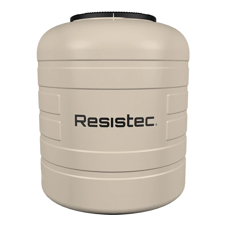 Tinaco 1,100 litros Rotoplas Resistec con Multiconector y jarro de aire ((venta exclusiva en zonas aplicables, consulta descripción) — vista lateral