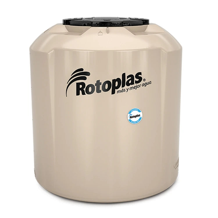 Tinaco 1,100 litros Rotoplas Plus+ con Bomba Inteligente — vista lateral
