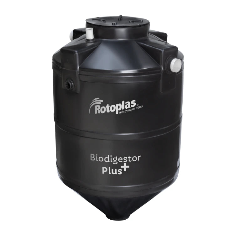 Biodigestor 1,300 litros Rotoplas Plus — vista frontal