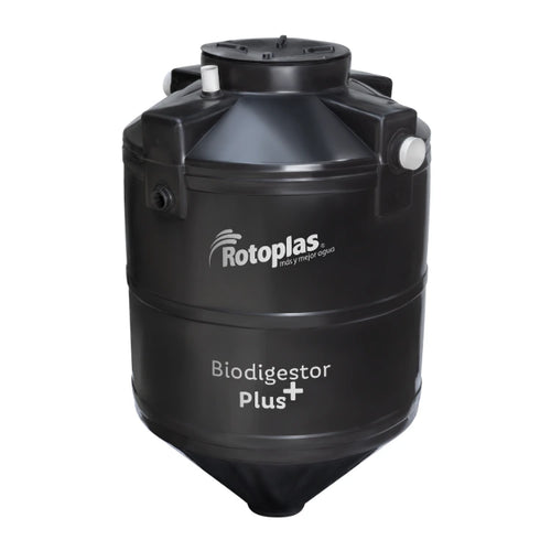 Biodigestor 1,300 litros Rotoplas Plus — vista frontal