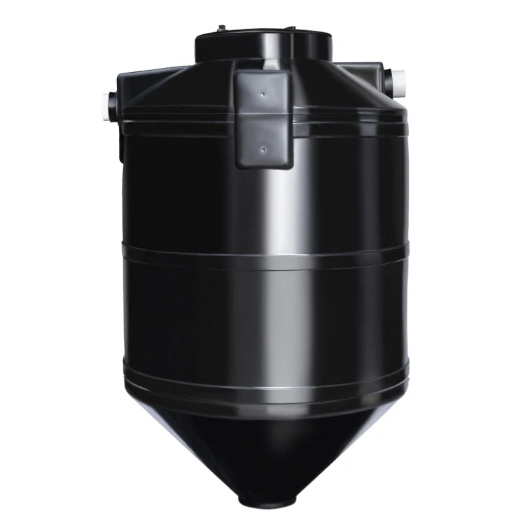 Biodigestor 1,300 litros Rotoplas Plus — vista superior