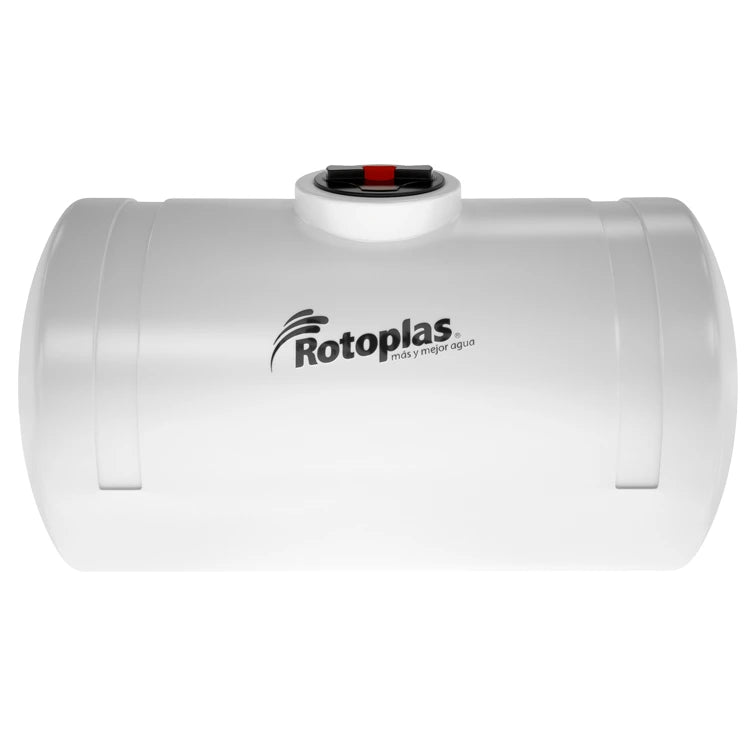 Tanque 600 litros Rotoplas de aspersión agrícola estandar color neutro — vista frontal
