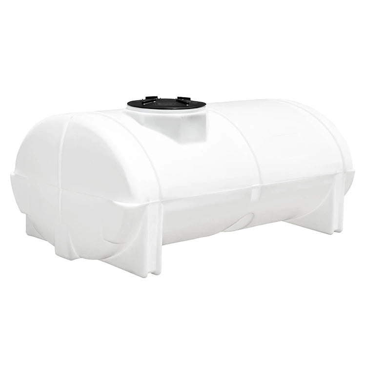 Tanque 2,500 litros Rotoplas horizontal nodriza reforzado al 40% color neutro — detalle de tapa