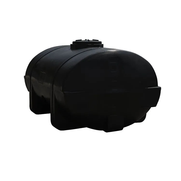 Tanque 4,000 litros Rotoplas horizontal nodriza reforzado al 20% color negro — detalle de tapa