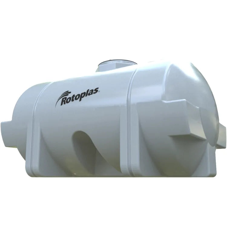 Tanque 4,000 litros Rotoplas horizontal nodriza reforzado al 20% color neutro — vista superior