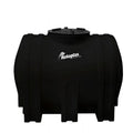Tanque 1,000 litros Rotoplas horizontal nodriza reforzado al 20% color negro — vista frontal