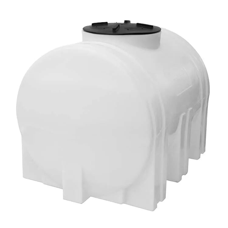 Tanque 1,000 litros Rotoplas horizontal nodriza reforzado al 20% color neutro — detalle de conexiones