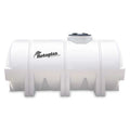 Tanque 2,850 litros Rotoplas horizontal nodriza reforzado al 40% color neutro — vista frontal
