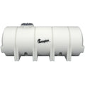 Tanque 5,000 litros Rotoplas reforzado al 40% horizontal nodriza color neutro — vista frontal