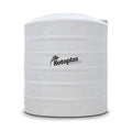 Tanque 10,000 litros Rotoplas vertical reforzado al 40% color neutro — vista frontal