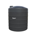 Tanque 22,000 litros Rotoplas Vertical reforzado al 20% color negro — vista frontal