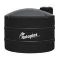 Tanque 5,000 litros Rotoplas vertical estándar color negro — vista frontal