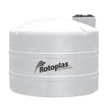 Tanque 5,000 litros Rotoplas vertical reforzado al 20% color neutro — vista frontal