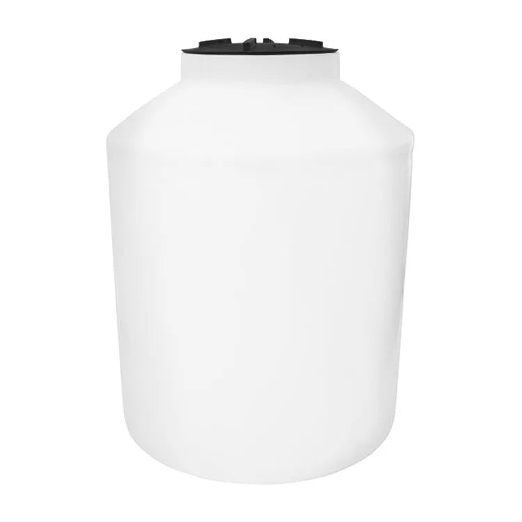 Tanque 1,100 litros Rotoplas vertical cerrado reforzado al 40% color neutro — detalle de tapa