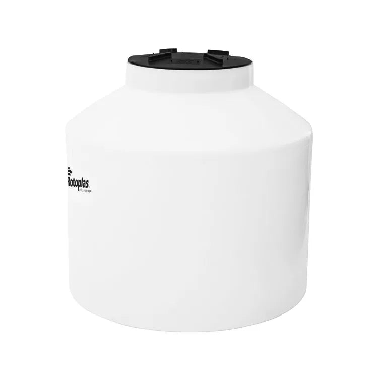 Tanque 250 litros Rotoplas vertical cerrado estándar color neutro — vista superior
