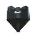 Tanque 5,000 litros Rotoplas horizontal nodriza reforzado al 20% color negro — vista frontal